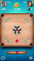 Carrom Lure - Disc pool game