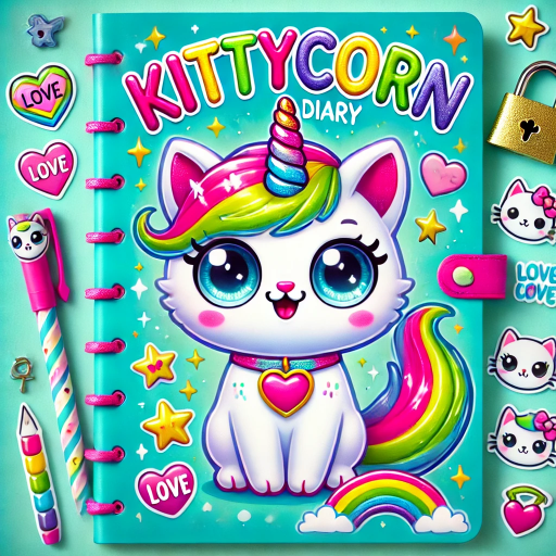 Kittycorn Diary for Kids logo