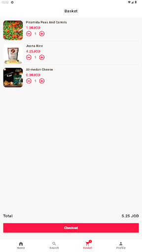 FoodSupplies Screen 3
