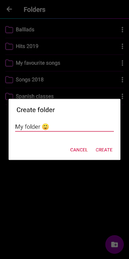 Simple Music Player Screen 3