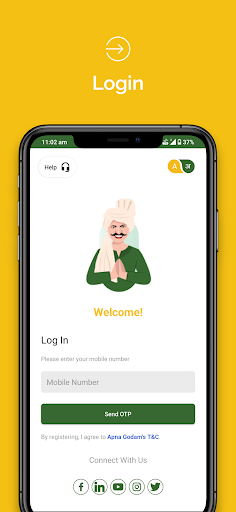 Android application Apna Godam screenshort