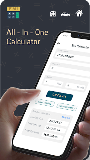 Android application Loan EMI Calculator - Finance screenshort