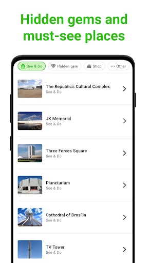 Brasilia Tour Guide:SmartGuide Screen 3