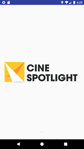 Android application CineSpotlight screenshort