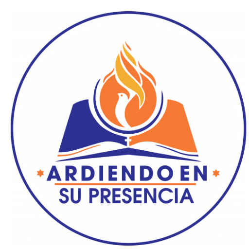 ARDIENDO EN SU PRESENCIA logo