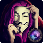 Cover Image of 下载 Anonymous Mask Photo Maker CAM 1.2 APK