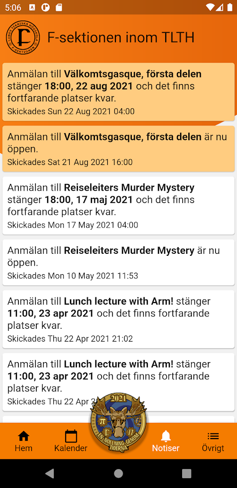 #5. F-sektionen (Android) بواسطة: F-sektionen
