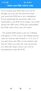 Captura 2 Device SIM Unlock Code android