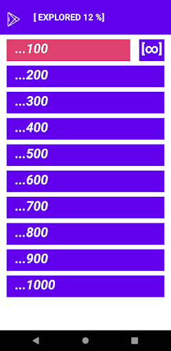 Android application 1000 Italian words screenshort