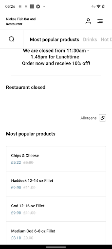 Nickos Fish Bar and Restaurant Screen 3
