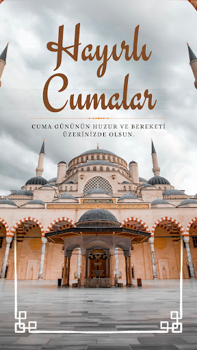 Android application Cuma Mesajları Resimli screenshort