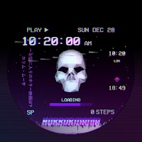 Low Poly Horror VHS Watch Face