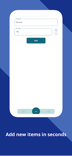 Shopping list Screen 3