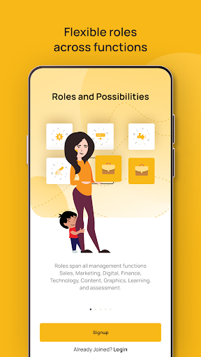 Android application FlexiBees screenshort