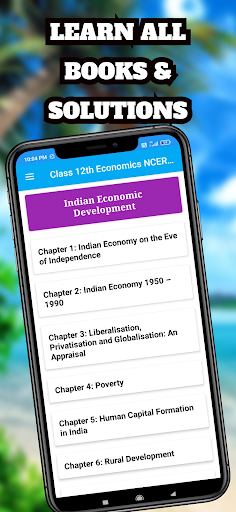 Android application Class 12th Economics Book screenshort
