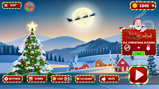 Android application Santa Rush - Gifts Delivery screenshort