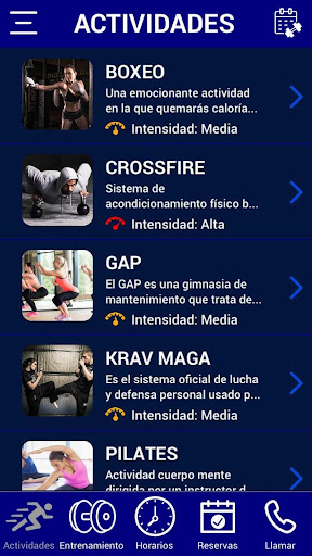 Gimnasio Polux Screen 2