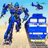 Train Robot Transform Game icon