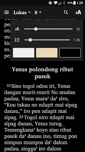 Injil Lukas Dagu Bulusu Screen 3