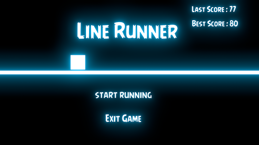 Android application Line Runner : Endless Runner G screenshort