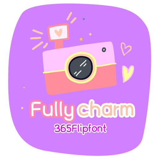 365FullycharmL™ Latin Flipfont logo