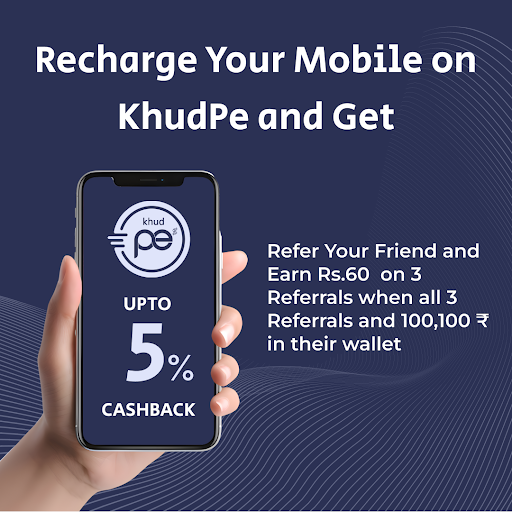 Android application KhudPe - Recharge Cashback screenshort