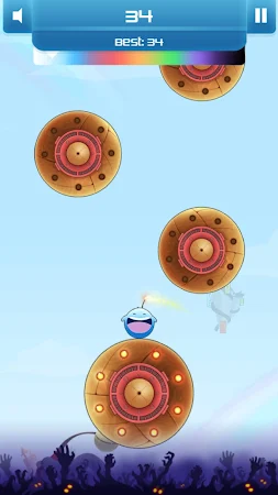Game screenshot Rolling Jump - vertical runner mod apk