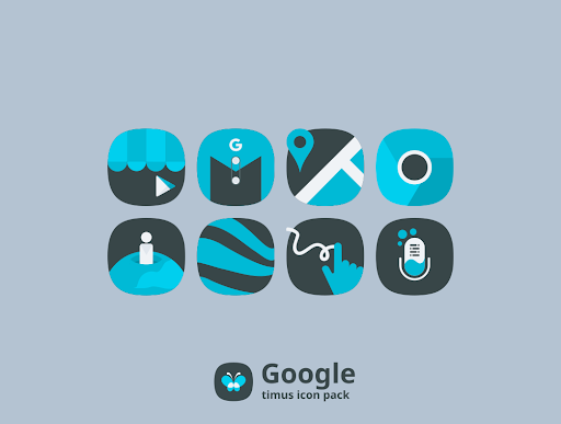 Timus: Rounded Dark Icon Pack Screen 2
