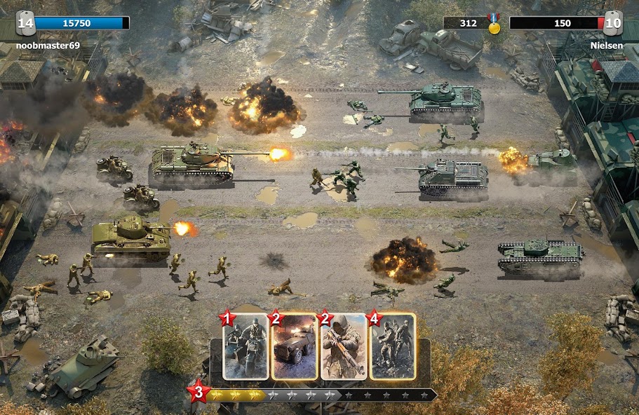Trench Assault 2.5.8 APK + Mod (Unlimited money) for Android