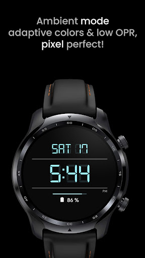 LCD Digital: Watch face screenshot 3