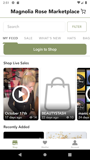 Magnolia Rose Marketplace Screen 2