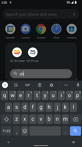 OH App Search Screen 2