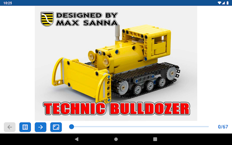 Lego bulldozer instructions sale