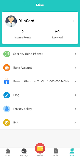 YunCard: Sell Gift Cards Screen 3
