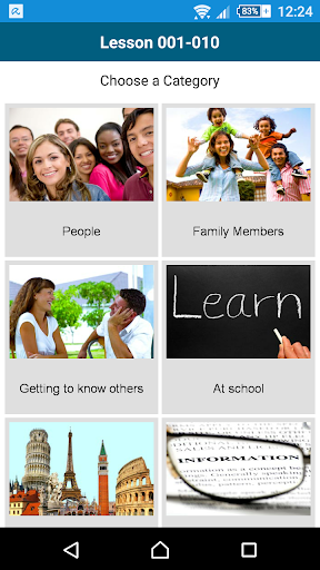 Screenshot of Learn Lithuanian  50 languages
