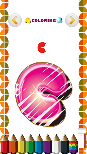 Android application Coloring painting - Alphabet screenshort