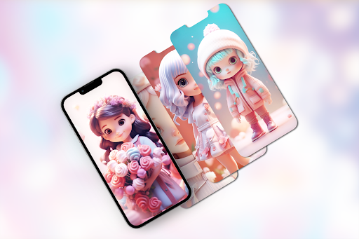 Cute Doll Wallpapers Screen 3