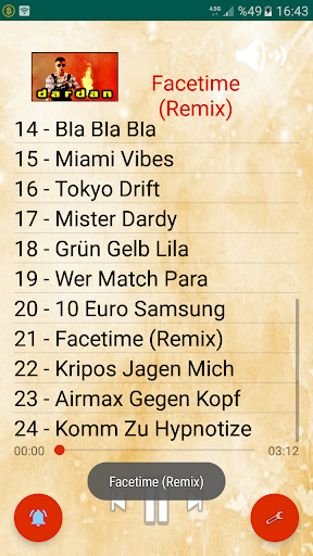 DARDAN 24 SUPER SONGS     Fre