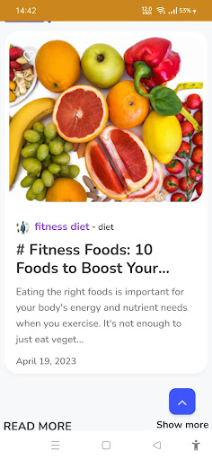 FITNESS DIET