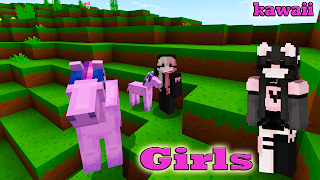 Girl for minecraft - Screenshot 2
