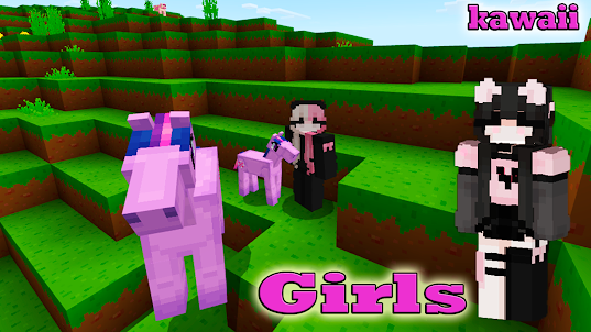 meninas mod minecraft