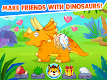 screenshot of Dinosaur games for toddlers