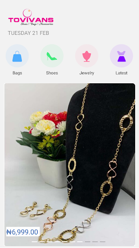 Android application Tovivans Fashion screenshort