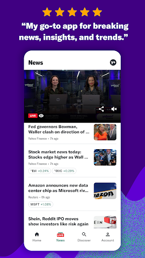 Yahoo Finance Screenshot 5
