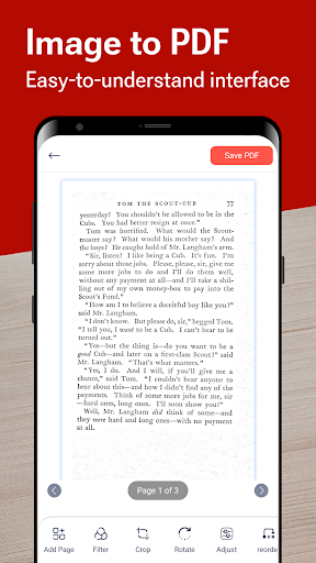 Android application Image to PDF - JPG to PDF screenshort