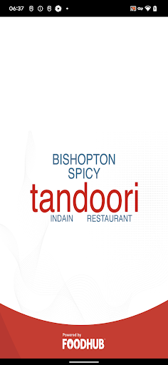 Android application Bishopton Spicy Tandoori screenshort