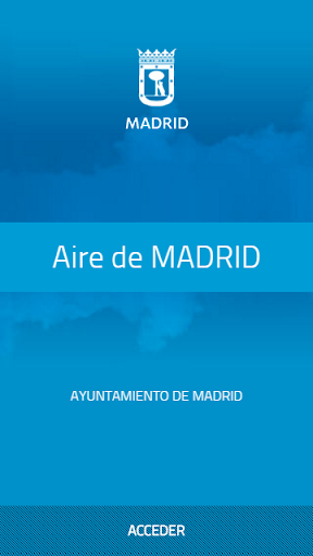 Android application Aire de MADRID screenshort