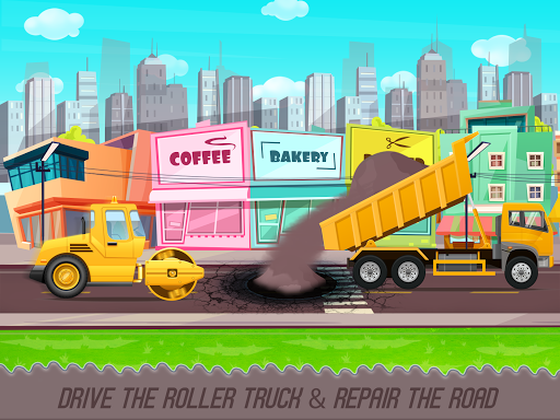 Kids Truck Adventure: Road Rescue Car Wash Repair apkpoly screenshots 12