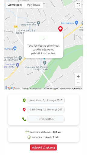 Hermis TAKSI Screen 2