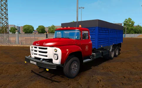 simulateur de camion de boue